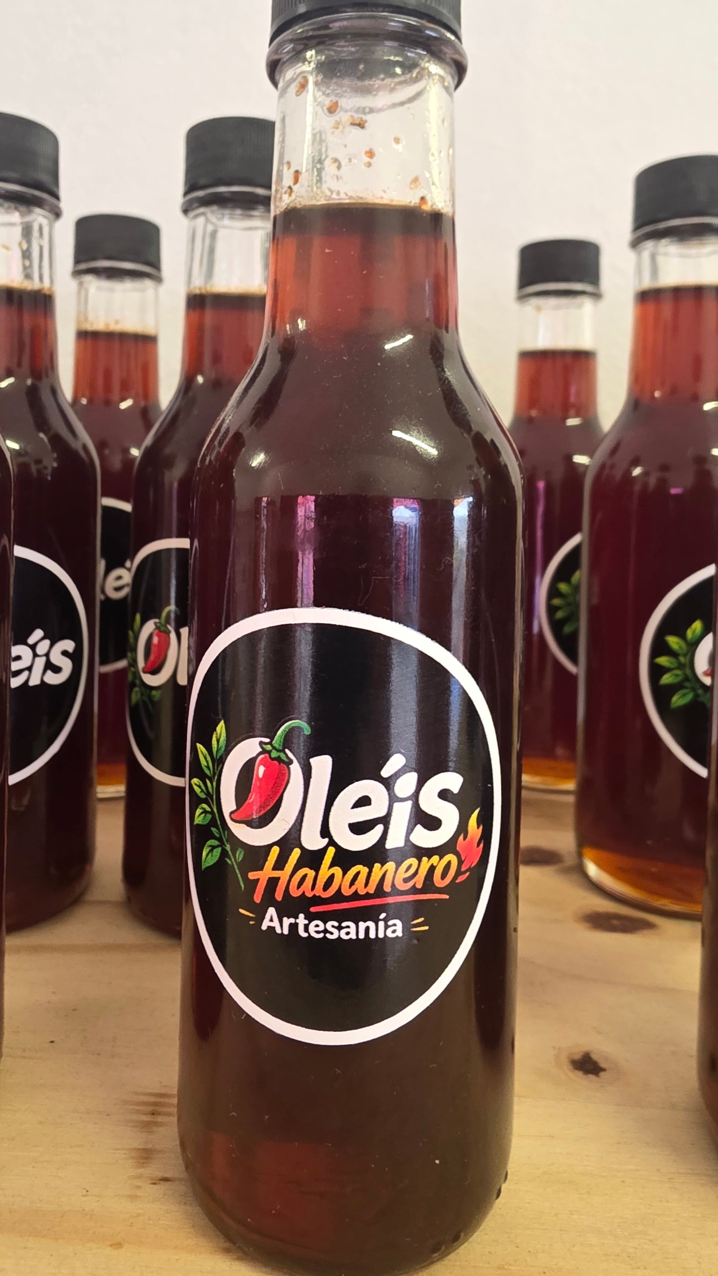 Miel 100% Natural de PR  Picante abanero